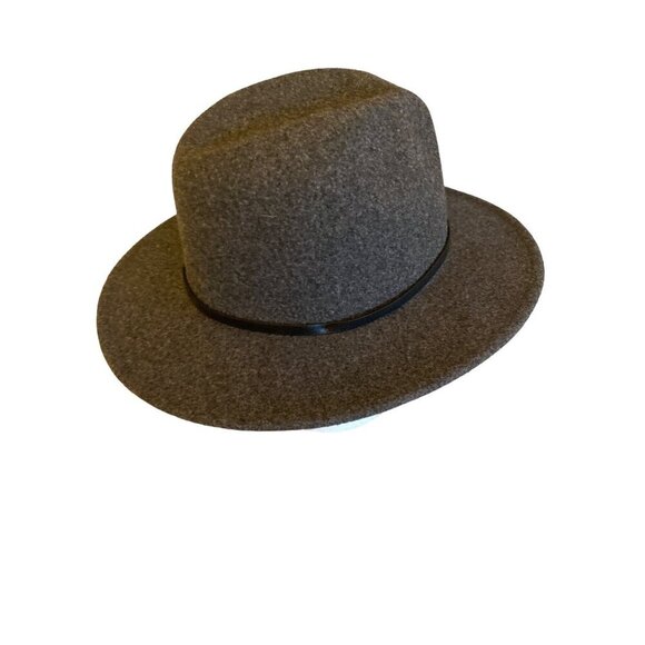 Gray Wool Blend Hipster Hat One Size - Picture 4 of 6